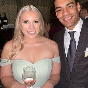 Azazie Bridesmaid Dress in Mint Green